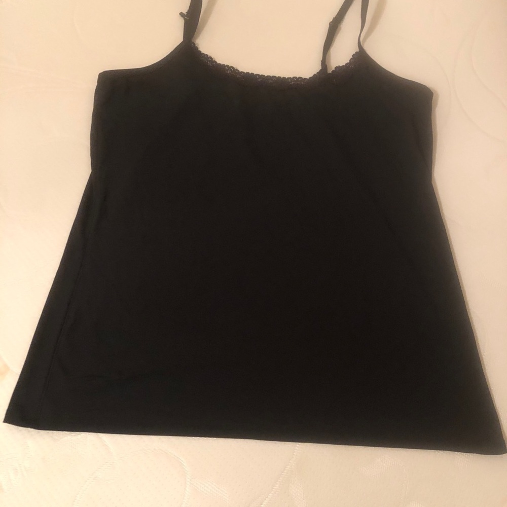 Secret Treasures Black Sleeveless Camisole Top - Picture 1 of 4